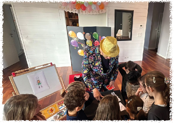 Anniversaire enfants avec Mister Fred